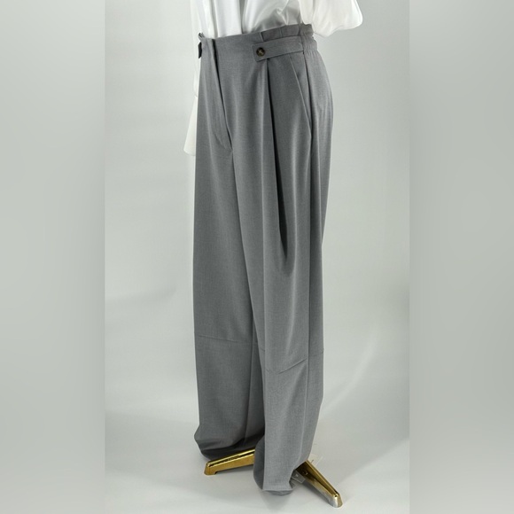 🆕 RAT & BOA 🧿 NWT Simona Pleated Trouser, Adjustable Drawstring, Grey - Sz XL - Picture 6 of 17